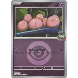 Ascended Heroes - 077/217 - Team Rocket's Exeggcute (Energy Symbol Pattern) - Reverse Holo