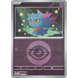 Ascended Heroes - 085/217 - Misdreavus (Energy Symbol Pattern) - Reverse Holo