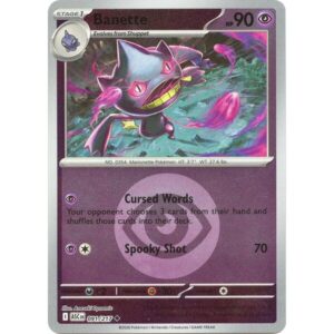 Ascended Heroes - 091/217 - Banette (Energy Symbol Pattern) - Reverse Holo