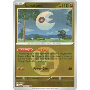 Ascended Heroes - 105/217 - Lunatone (Energy Symbol Pattern) - Reverse Holo