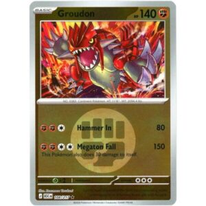 Ascended Heroes - 108/217 - Groudon (Energy Symbol Pattern) - Reverse Holo