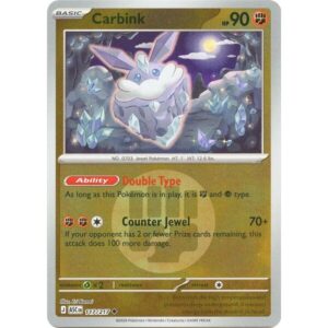Ascended Heroes - 117/217 - Carbink (Energy Symbol Pattern) - Reverse Holo