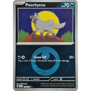 Ascended Heroes - 128/217 - Poochyena (Energy Symbol Pattern) - Reverse Holo