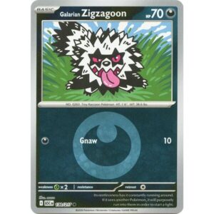 Ascended Heroes - 130/217 - Galarian Zigzagoon (Energy Symbol Pattern) - Reverse Holo