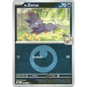 Ascended Heroes - 136/217 - N's Zorua (Energy Symbol Pattern) - Reverse Holo