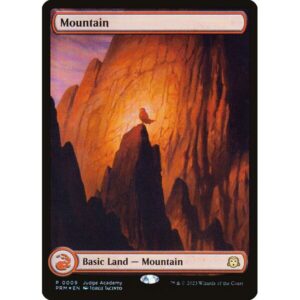 Judge Gift Cards 2023 - 9 - Mountain - Rare - C - Foil - Promo
