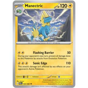 Pitch Black - 024/084 - Manectric - Reverse Holo