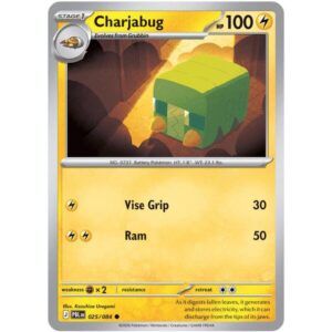 Pitch Black - 025/084 - Charjabug - Reverse Holo