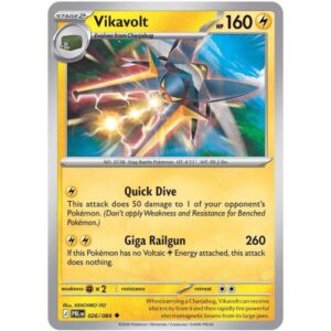 Pitch Black - 026/084 - Vikavolt - Reverse Holo