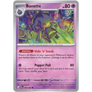 Pitch Black - 034/084 - Banette - Reverse Holo
