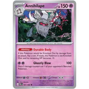 Pitch Black - 041/084 - Annihilape - Reverse Holo