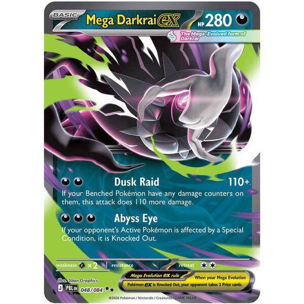 Pitch Black - 048/084 - Mega Darkrai ex