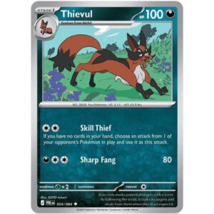 Pitch Black - 054/084 - Thievul - Reverse Holo