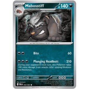 Pitch Black - 058/084 - Mabosstiff - Reverse Holo