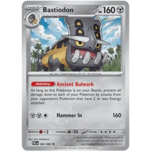 Pitch Black - 062/084 - Bastiodon - Reverse Holo