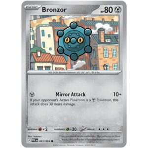 Pitch Black - 063/084 - Bronzor - Reverse Holo