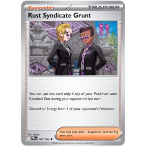 Pitch Black - 081/084 - Rust Syndicate Grunt - Reverse Holo