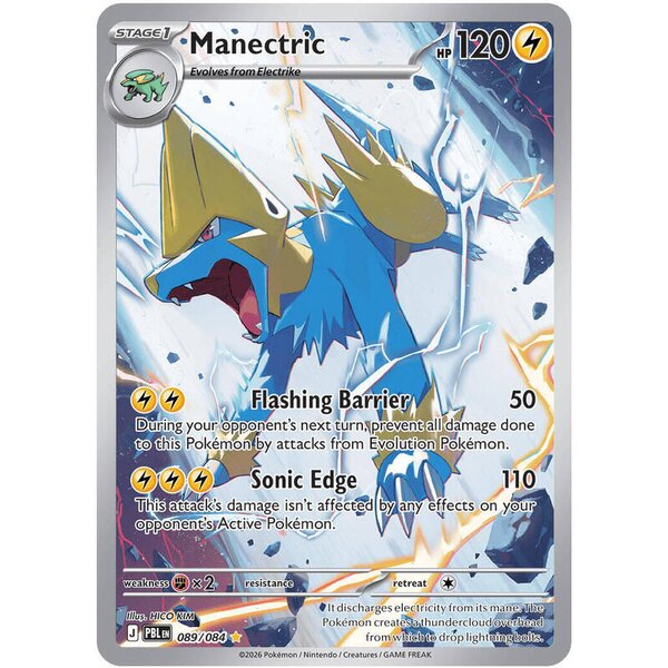 Pitch Black - 089/084 - Manectric
