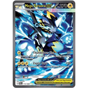 Pitch Black - 114/084 - Mega Zeraora ex