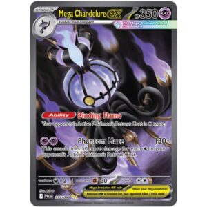 Pitch Black - 115/084 - Mega Chandelure ex