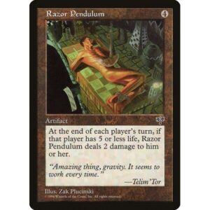 Mirage - 317 - Razor Pendulum - Rare - C - Non-foil (Front)
