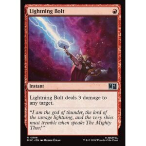 Marvel Super Heroes Commander - 806 - Lightning Bolt - Uncommon - R - Non-foil (Front)