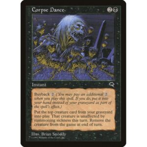 Tempest - 116 - Corpse Dance - Rare - B - Non-foil - Medium Played (Moderately Played)