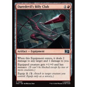 Marvel Super Heroes Commander - 686 - Daredevil's Billy Club - Uncommon - R - Non-foil (Front)