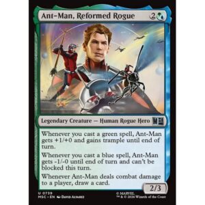 Marvel Super Heroes Commander - 739 - Ant-Man, Reformed Rogue - Uncommon - UG - Non-foil (Front)