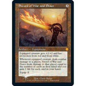 Judge Gift Cards 2023 - 5 - Sword of War and Peace - Mythic - C - Foil - Promo