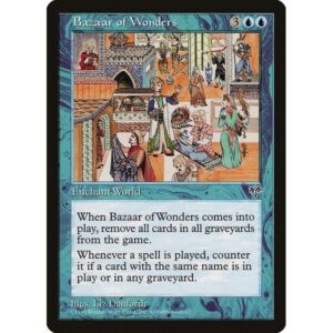 Mirage - 55 - Bazaar of Wonders - Rare - U - Non-foil (Front)