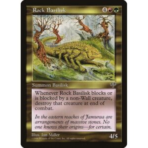 Mirage - 279 - Rock Basilisk - Rare - RG - Non-foil (Front)
