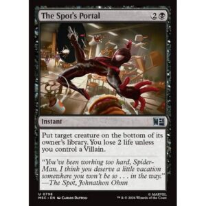Marvel Super Heroes Commander - 798 - The Spot's Portal - Uncommon - B - Non-foil (Front)