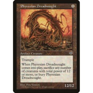 Mirage - 315 - Phyrexian Dreadnought - Rare - C - Non-foil (Front)