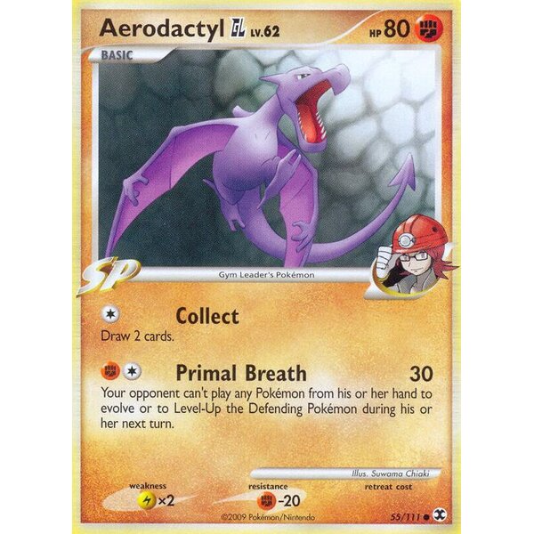 Rising Rivals - 55/111 - Aerodactyl GL