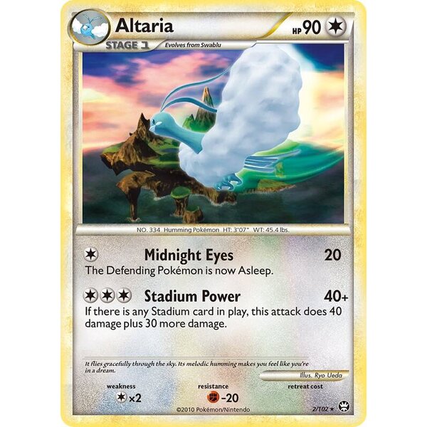 Triumphant - 2/102 - Altaria - Holo