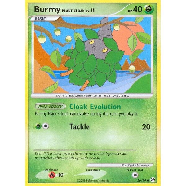 Arceus - 56/99 - Burmy Plant Cloak