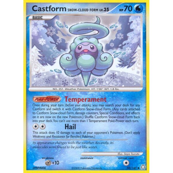 Legends Awakened - 50/146 - Castform Snow-Cloud Form