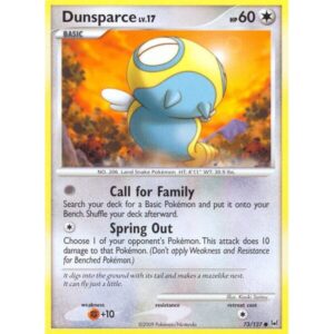 Platinum - 73/127 - Dunsparce