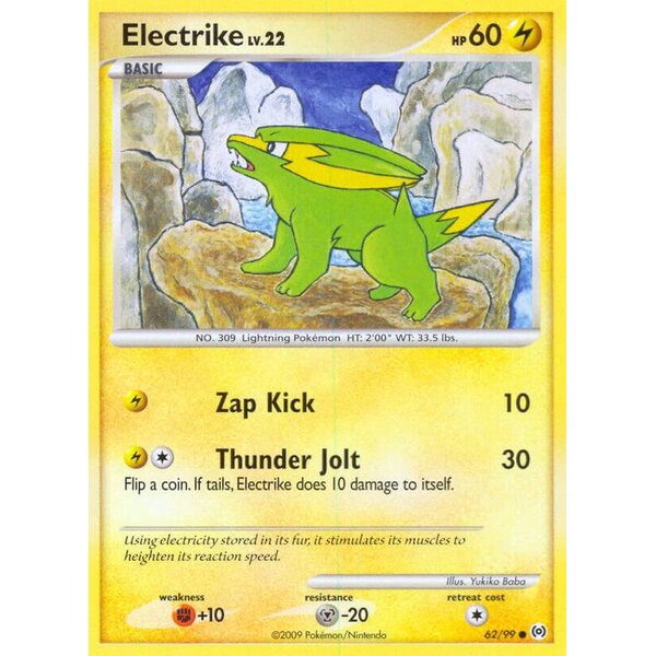 Arceus - 62/99 - Electrike (62)