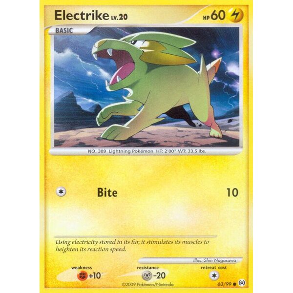 Arceus - 63/99 - Electrike (63)