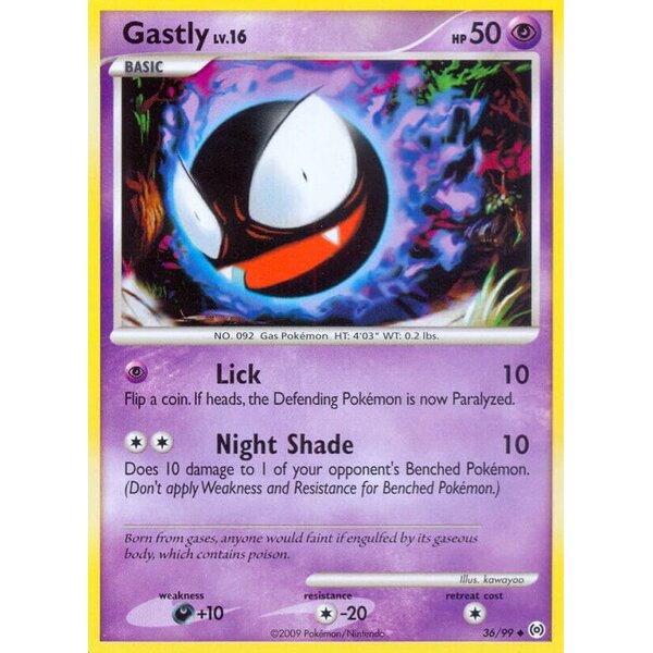 Arceus - 36/99 - Gastly (36)