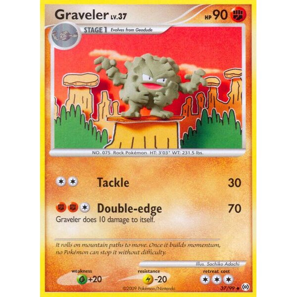 Arceus - 37/99 - Graveler