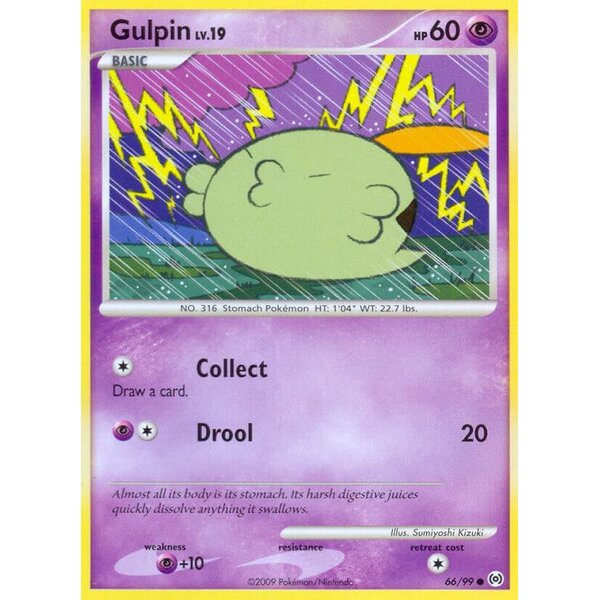 Arceus - 66/99 - Gulpin (66)