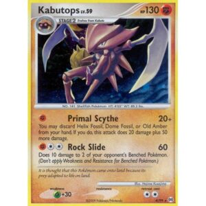 Arceus - 4/99 - Kabutops - Holo