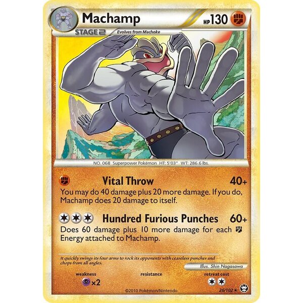 Triumphant - 26/102 - Machamp