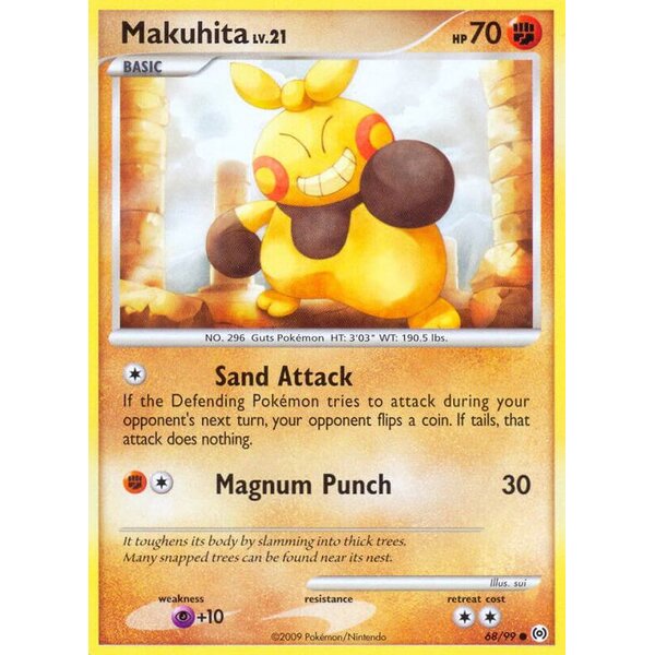 Arceus - 68/99 - Makuhita