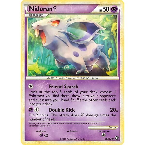 Triumphant - 69/102 - Nidoran F