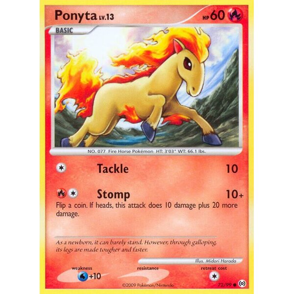 Arceus - 72/99 - Ponyta (72)