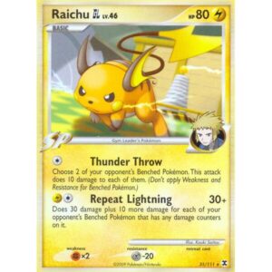 Rising Rivals - 31/111 - Raichu GL